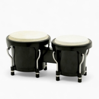 Барабан Бонго Music Life 4 х 5 дюймов, черный Барабан Бонго Music Life 4 х 5 дюймов, черный