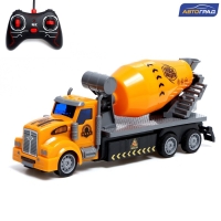 Грузовик радиоуправляемый &laquo;Бетон&raquo;, свет, работает от батареек