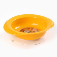 Тарелка детская на присоске Giraffix, цвет МИКС