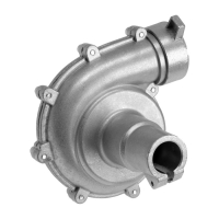 Насадка на триммер ТУНДРА, насос, вход 1/1.5", посадочное место 26 мм, шкив 9 зубьев