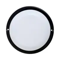 Светильник светодиодный Включай герметичный, 14 Вт, 1190 Лм, IP65, 6500К, круг, черный