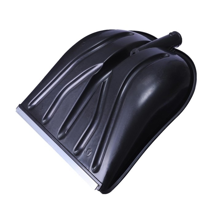 Ковш лопаты пластиковый, 410 &times; 460 мм, с алюминиевой планкой, тулейка 32 мм, &laquo;Купец&raquo;