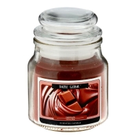 Свеча в банке "Шоколад" 82 гр 6х9х9 см