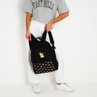 Рюкзак школьный молодёжный &laquo;Корги&raquo;, 33х13х37 см, отдел на молнии, н/карман, чёрный