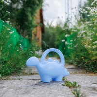 Лейка детская, 1 л, без рассеивателя, голубая, «Дракончик», Greengo Лейка детская, 1 л, без рассеивателя, голубая, «Дракончик», Greengo