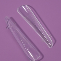 Верхние формы для наращивания в контейнере, 120 шт, 12 размеров, цвет прозрачные