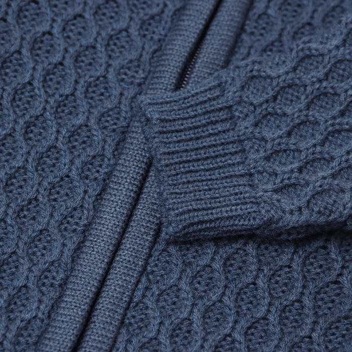 Джемпер детский вязаный MINAKU, цвет синий, рост 74-80 см