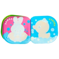 Книжка - игрушка для ванны Крошка Я &laquo;Малыши-чистюли&raquo;, водная раскраска, от 4 мес.