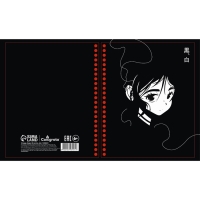 Тетрадь 96 листов в клетку, на гребне &laquo;Аниме. Девочка&raquo; белые листы, МИКС