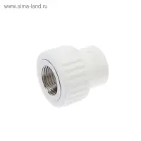 Муфта комбинированная OTMO, d=20 мм x 1/2", внутренняя резьба, полипропиленовая