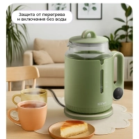 Чайник электрический стеклянный КТ-6751 - 1.5 л