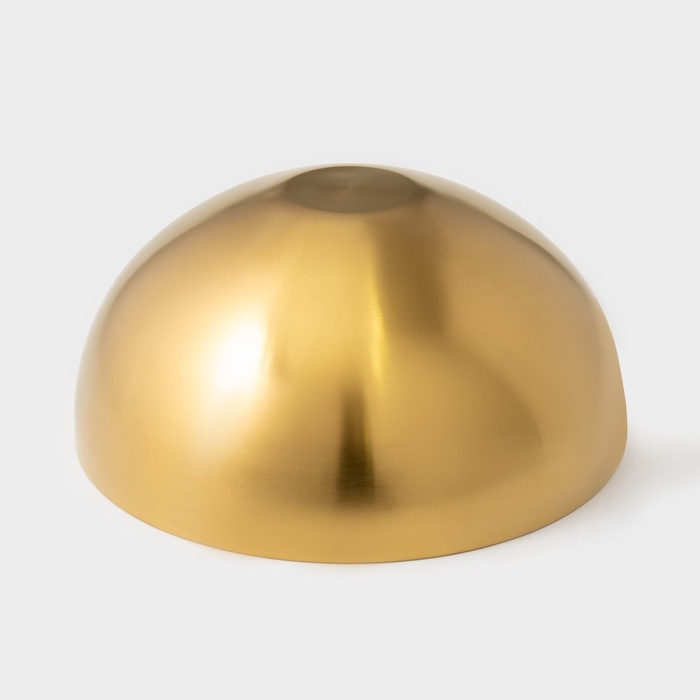 Миска-салатник Sphere, 5,45 л, d=28 см, нержавеющая сталь, золотая