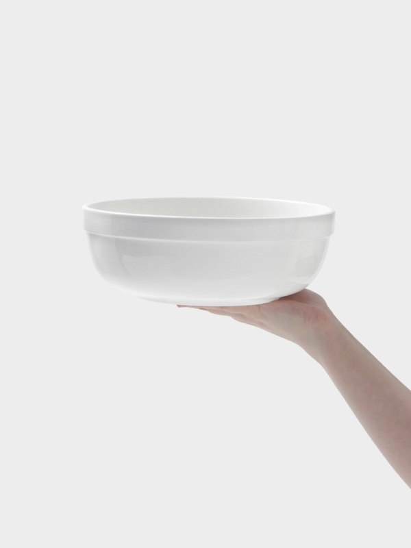 Салатник Hanna Kn&ouml;vell, d=22 см, фарфор, белый