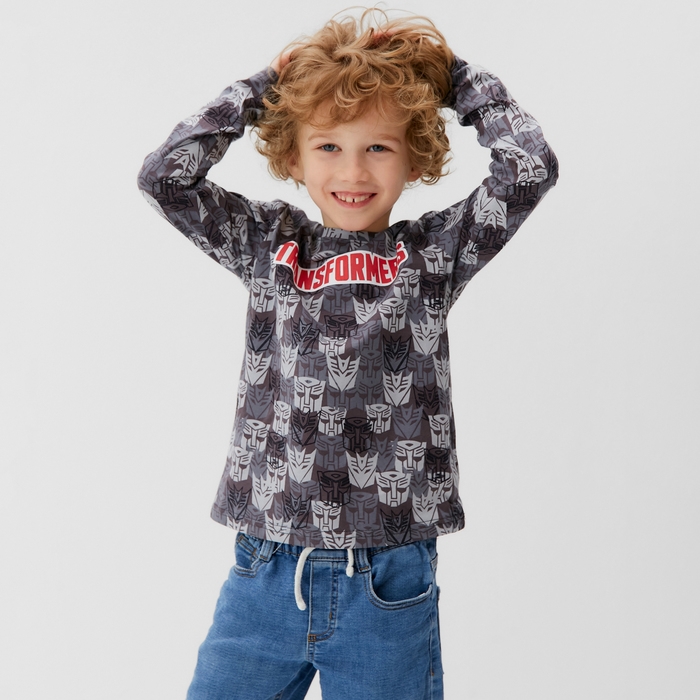 Футболка с длинным рукавом "Transformers", рост 110-116