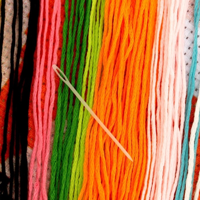 Вышивка крестиком для детей &laquo;Лиса&raquo;, набор для творчества, 25 х 20 см