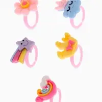 Кольцо Выбражулька &laquo;Волшебство&raquo;, фасовка 100 шт., форма МИКС, цветное, безразмерное