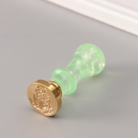 Сургучный набор "Растение" печать, ручка, сургуч 12,5х10х3,6 см