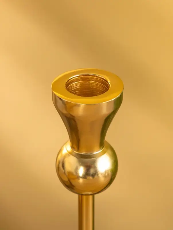 Подсвечник "Ферзь" 5х5х25 см, алюминий