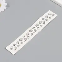 Переводная тату на тело чёрная &laquo;Браслет. Ракушки&raquo;, 20&times;3 см