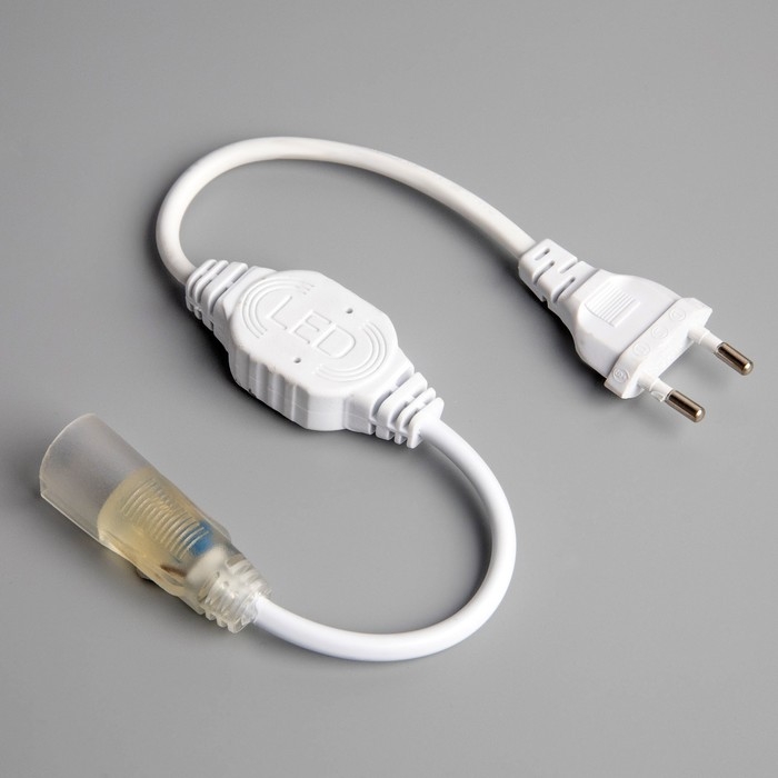 Шнур питания Luazon Lighting для гибкого неона 16 &times; 16 мм, до 50 метров, 220 В