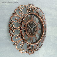 Часы настенные интерьерные большие "Хэди", дискретный ход, d-40 см Часы настенные интерьерные большие "Хэди", дискретный ход, d-40 см