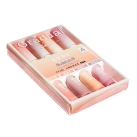 Набор маркеров-текстовыделителей 4 штуки, 4 цвета, оранжево-розовый градиент Набор маркеров-текстовыделителей 4 штуки, 4 цвета, оранжево-розовый градиент