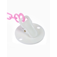 Держатель для соски - пустышки &laquo;Единорог&raquo;, на цепочке, цвет розовый