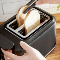 Тостер Includeo TT533811, с поддоном для крошек, черный