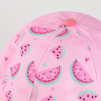 Кепка детская для девочки &laquo;Арбузики&raquo;, р-р. 48-50