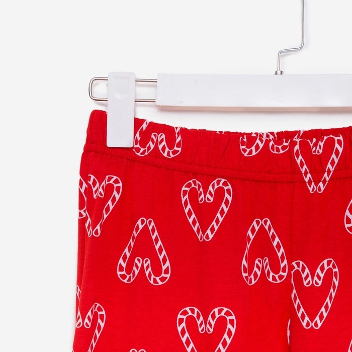 Пижама женская (рубашка и брюки) KAFTAN "Love" размер 52-54