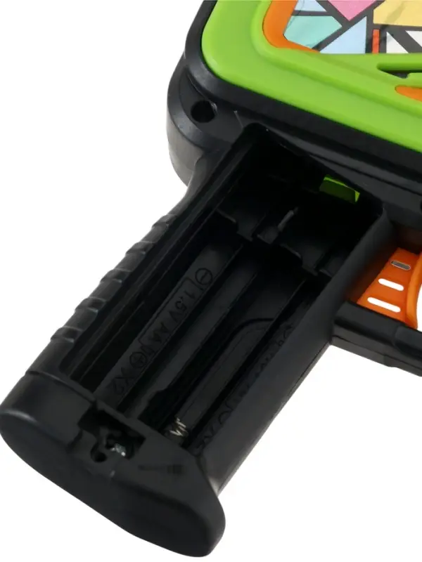 Генератор мыльных пузырей "Пистолет", цвет зелёный, работает от батареек