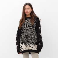 Джемпер женский MIST "Dragon", черный, onesize (44-48) Джемпер женский MIST "Dragon", черный, onesize (44-48)