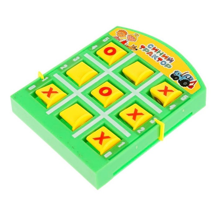 Головоломка крестики-нолики «Синий трактор», 17× 13,5 × 2 см Головоломка крестики-нолики «Синий трактор», 17× 13,5 × 2 см