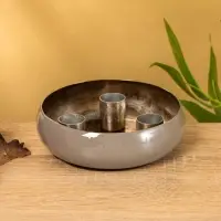 Подсвечник на 3 свечи на магнитах &laquo;Ковентри&raquo;, 13&times;13&times;4 см