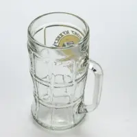 Кружка пивная стеклянная &laquo;Крепкому мужику, со светлым будущим&raquo;, 500 мл
