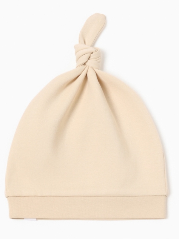 Шапочка детская с узелком MINAKU "Nature", цвет бежевый, размер 40