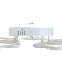 Люстра 2783/5 LED 120Вт 3000-6000K белый 62х62х20 см BayerLux