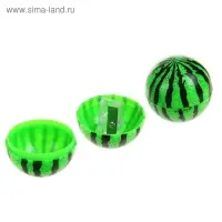 Точилка с контейнером &laquo;Арбуз&raquo;, зелёная