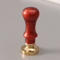 Печать для сургуча с пластиковой ручкой "Буква S на вензеле" 2,5х2,5х6,3 см