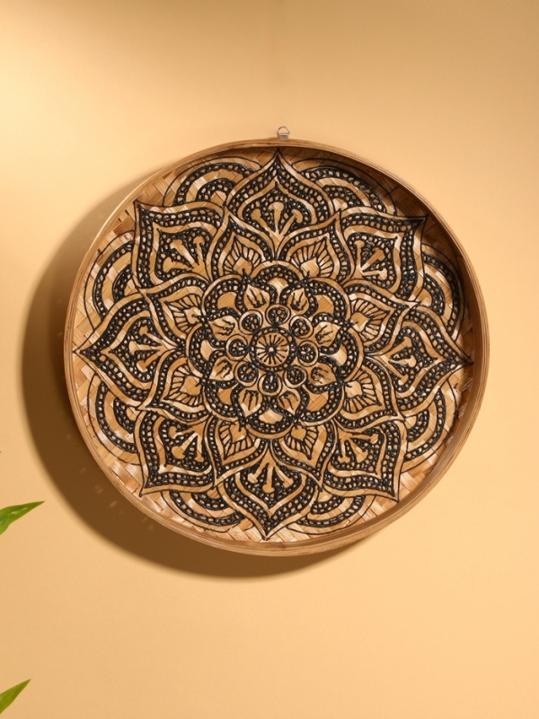 Панно настенное 34 см, бамбук