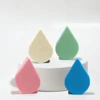 Спонж для макияжа &laquo;Плоская капля&raquo;, 6&times;4.5 см, МИКС