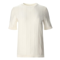 Футболка женская MINAKU: Casual Collection, цвет экрю, размер 42