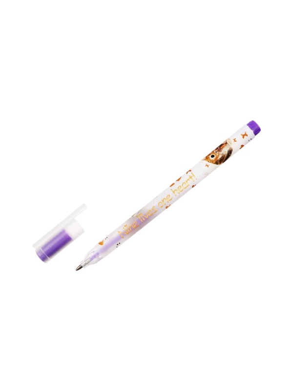 Набор гелевых ручек 8цв PASTELS.LOVE ME. Котики приносят счастье, 0.8мм