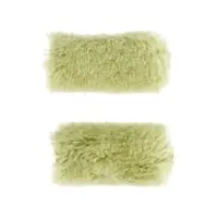 Мини-ролик ТУНДРА, полиакрил, 60 мм, рукоятка d=6 мм, D=15 мм, ворс 11 мм, 2 шт.