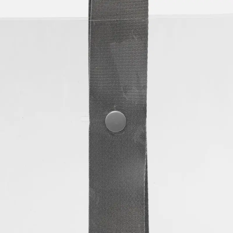 Шопер Clear Fest, ver.2, прозрачный с серыми ручками