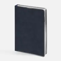 Ежедневник Metal Frame на заказ, датированный, синий
