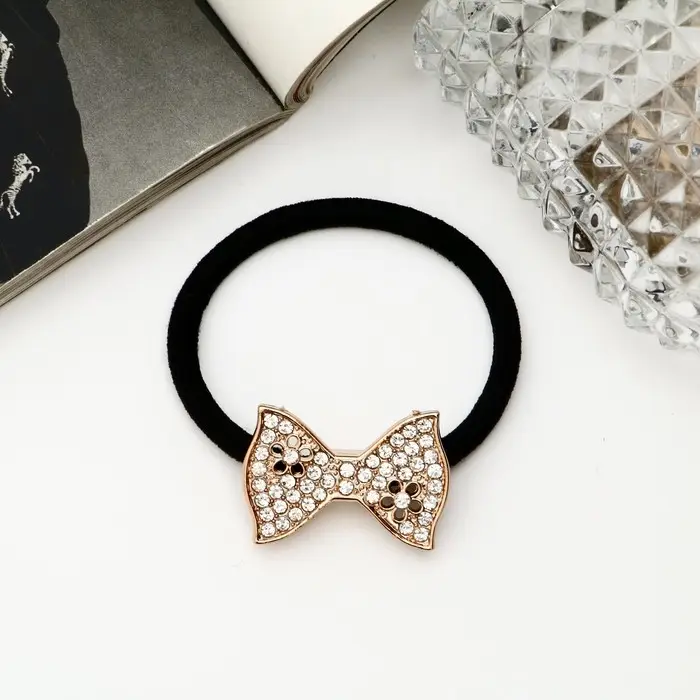 Резинка для волос "Белла" бантик, 4 см