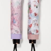 Зонт механический &laquo;Рисунки&raquo;, 4 сложения, 8 спиц, R=47/56 см, d=94 см, МИКС