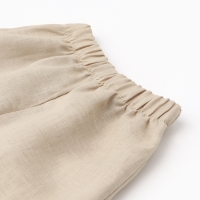 Шорты детские, MINAKU, цвет бежевый, рост 128 см
