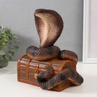 Копилка"КОБРА НА СУНДУКЕ " 20 х 17 х 12 см. Копилка"КОБРА НА СУНДУКЕ " 20 х 17 х 12 см.